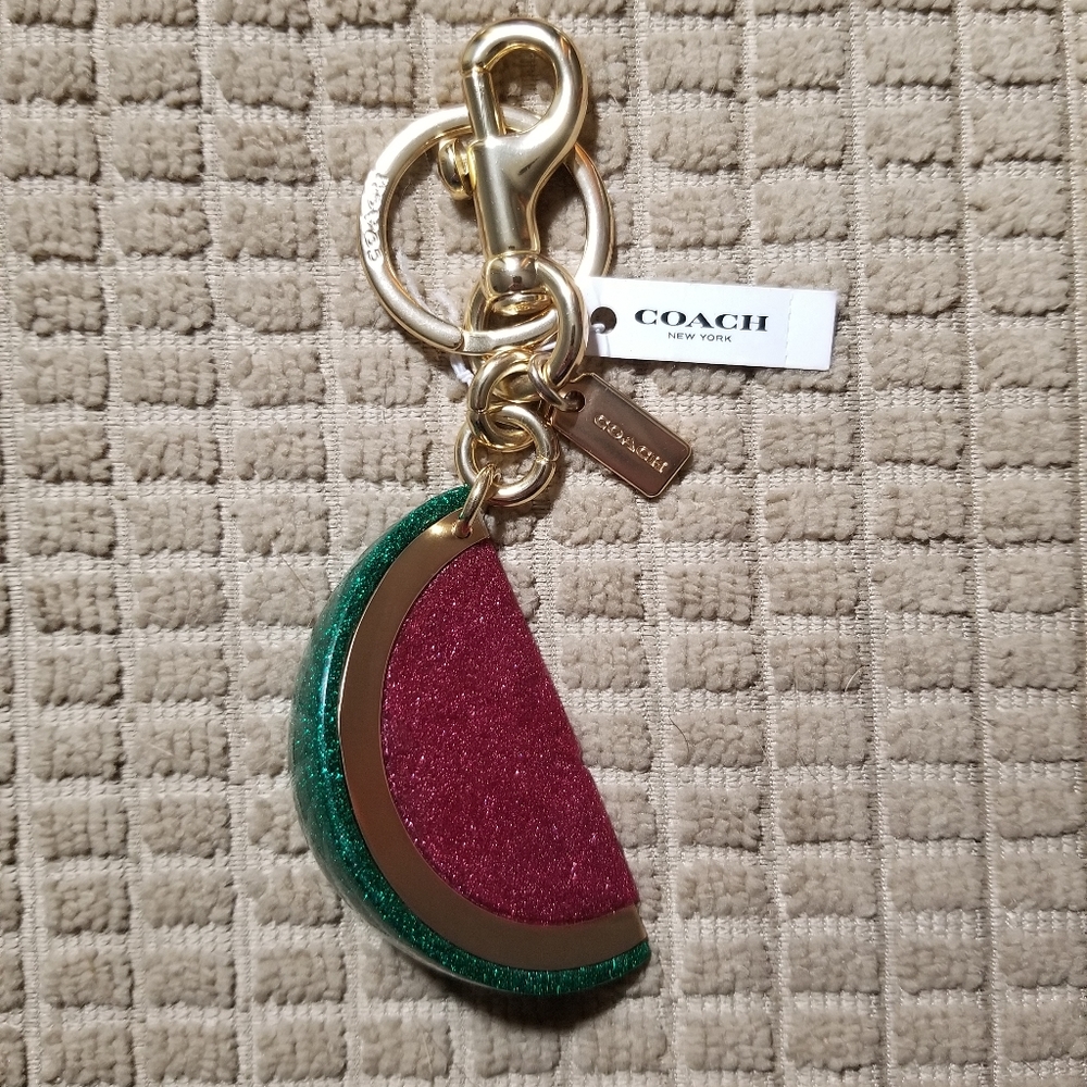 NWT Coach Walter Wedge Keychain
